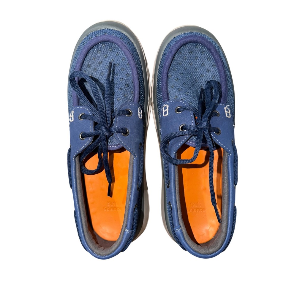 SoftScience Fin 3.0 Boat Fishing Shoes Blue Men 10 Women 12 Water Shoes